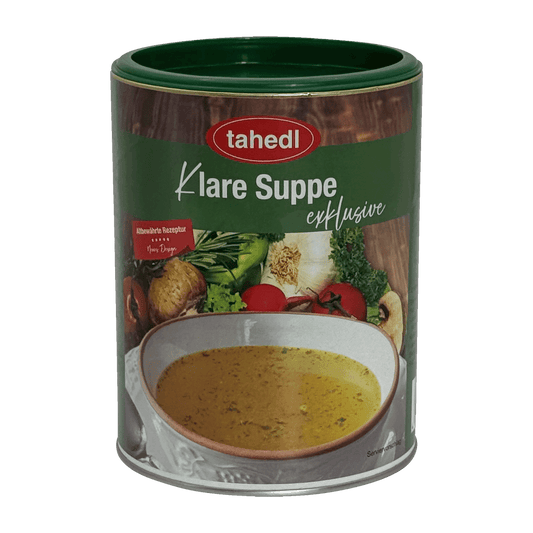 Klare Suppe exklusive - Tahedl