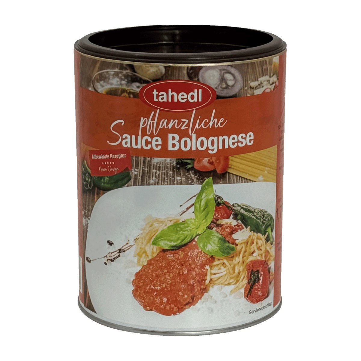 Pflanzliche Sauce Bolognese - Tahedl