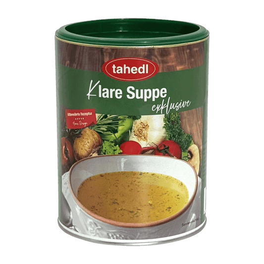Klare Suppe exklusive - Tahedl