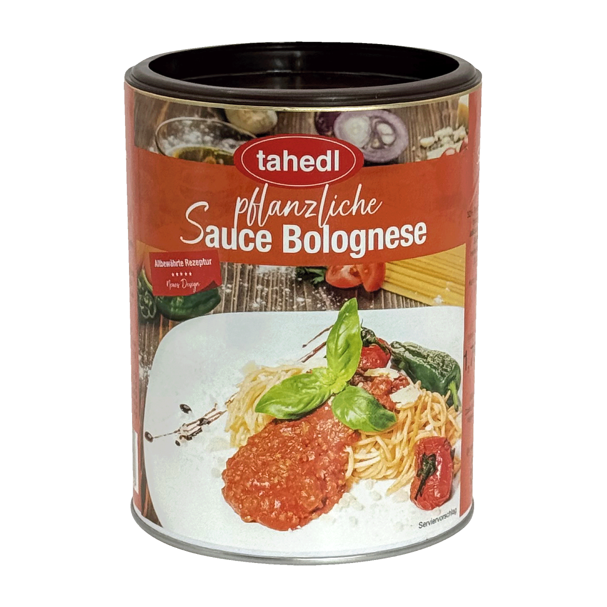 Pflanzliche Sauce Bolognese - Tahedl
